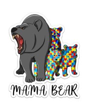 Autism Awareness Mama Bear Sticker tile