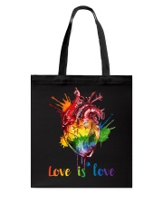 LGBT Pride Gift Love Is Love Tote Bag tile