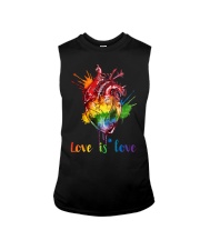 LGBT Pride Gift Love Is Love Sleeveless Tee tile