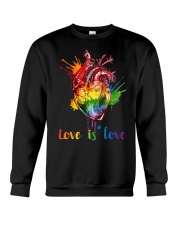 LGBT Pride Gift Love Is Love Crewneck Sweatshirt tile