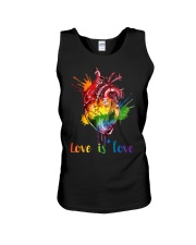 LGBT Pride Gift Love Is Love Unisex Tank tile