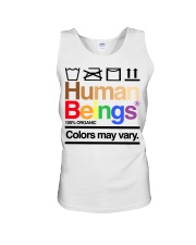 LGBT Pride Gift Human Beings Unisex Tank tile