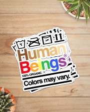 LGBT Pride Gift Human Beings Sticker - 6 pack (Vertical) aos-sticker-6-pack-vertical-lifestyle-front-07