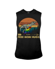 LGBT Pride Gift Dinosaur Mom Hugs Trex Sleeveless Tee tile