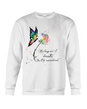 As Long As I Breathe You'll Be Remembered Crewneck Sweatshirt tile