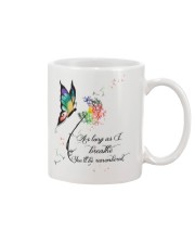 As Long As I Breathe You'll Be Remembered Mug tile
