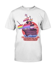 LGBT Pride Gift Ship On The Lawless High Seas Premium Fit Mens Tee tile
