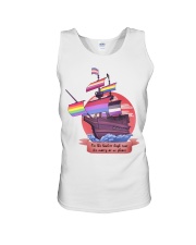 LGBT Pride Gift Ship On The Lawless High Seas Unisex Tank tile