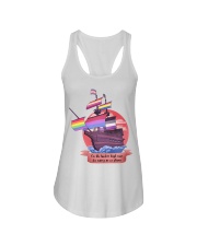 LGBT Pride Gift Ship On The Lawless High Seas Ladies Flowy Tank tile