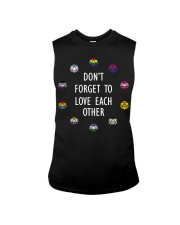 LGBT Pride Gift Don't Forget To Love Each Other Sleeveless Tee tile