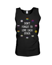 LGBT Pride Gift Don't Forget To Love Each Other Unisex Tank tile