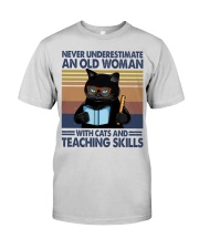 Cats And Teaching Skills Premium Fit Mens Tee tile