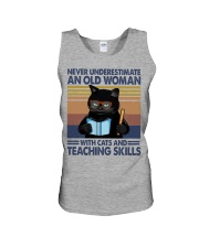 Cats And Teaching Skills Unisex Tank tile