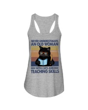 Cats And Teaching Skills Ladies Flowy Tank tile