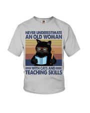 Cats And Teaching Skills Youth T-Shirt tile