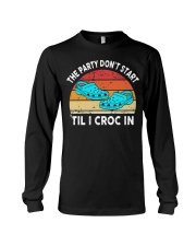 Crocs Gift The Party Don't Start 'Til I Croc In Long Sleeve Tee tile