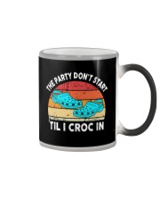 Crocs Gift The Party Don't Start 'Til I Croc In Color Changing Mug tile
