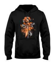 Multiple Sclerosis Rose Orange Ribbon Hooded Sweatshirt tile