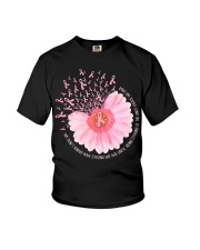 Breast Cancer Awareness Sunflower We Don't Know How Strong We Are Youth T-Shirt tile