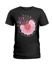 Breast Cancer Awareness Sunflower We Don't Know How Strong We Are Ladies T-Shirt tile