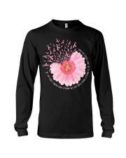 Breast Cancer Awareness Sunflower We Don't Know How Strong We Are Long Sleeve Tee tile