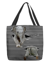 Gift For Animal Lover Elephant Tote Bag All-over Tote back