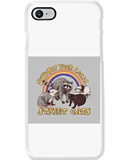 Gift For Raccoon Lover Support Your Local Street Cats Phone Case tile