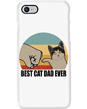 Gift For Cat Lover Best Cat Dad Ever Domestic Shorthair Cat Phone Case tile