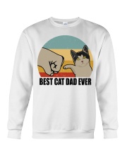 Gift For Cat Lover Best Cat Dad Ever Domestic Shorthair Cat Crewneck Sweatshirt tile