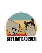 Gift For Cat Lover Best Cat Dad Ever Domestic Shorthair Cat Sticker tile