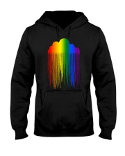 LGBT Pride Gift Rainbow Hooded Sweatshirt tile