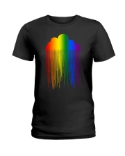 LGBT Pride Gift Rainbow Ladies T-Shirt tile
