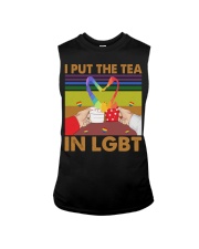 LGBT Pride Gift I Put The Tea In LGBT Sleeveless Tee tile
