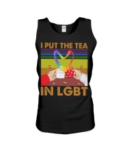 LGBT Pride Gift I Put The Tea In LGBT Unisex Tank tile