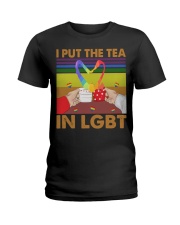 LGBT Pride Gift I Put The Tea In LGBT Ladies T-Shirt tile