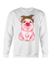 Gift For Animal Lover Pig Crewneck Sweatshirt tile