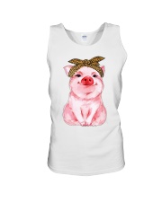 Gift For Animal Lover Pig Unisex Tank tile