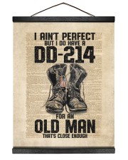 I Ain't Perfect But I Do Have A DD-214 Hanging Canvas tile