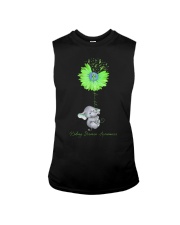 Kidney Disease Awareness Elephant With Sunflower Faith Sleeveless Tee tile