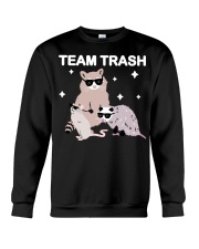 Gift For Raccoon Lover Team Trash Crewneck Sweatshirt tile