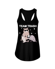 Gift For Raccoon Lover Team Trash Ladies Flowy Tank tile