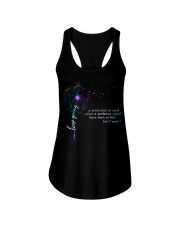 Suicide Prevention Awareness Dandelion Keep Going A Semicolon Is Used Ladies Flowy Tank tile