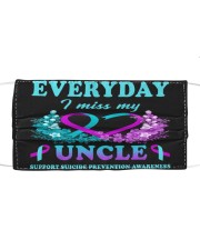 Suicide Prevention Awareness Everyday I Miss My Uncle Mask tile