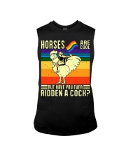LGBT Pride Gift But Have You Ever Ridden A Cock Sleeveless Tee tile
