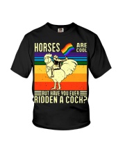 LGBT Pride Gift But Have You Ever Ridden A Cock Youth T-Shirt tile