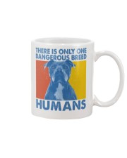 Gift For Dog Lover Bulldog Dangerous Breed Humans Mug tile