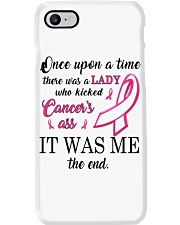 Breast Cancer Awareness There Was Lady Who Kicked Cancer's Asss It Was Me Phone Case tile
