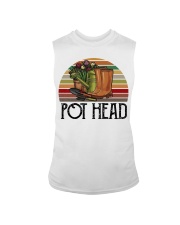 Gift For Gardener Pot Head Sleeveless Tee tile