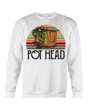 Gift For Gardener Pot Head Crewneck Sweatshirt tile