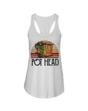 Gift For Gardener Pot Head Ladies Flowy Tank tile